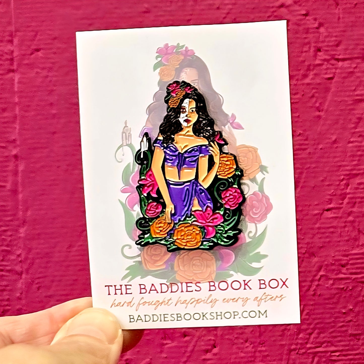 Baddies Enamel Pin