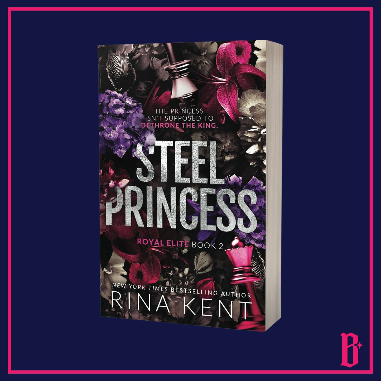 Steel Princess by Rina Kent (OOP Discreet and New Discreet Editions, Foiled Bookplate)