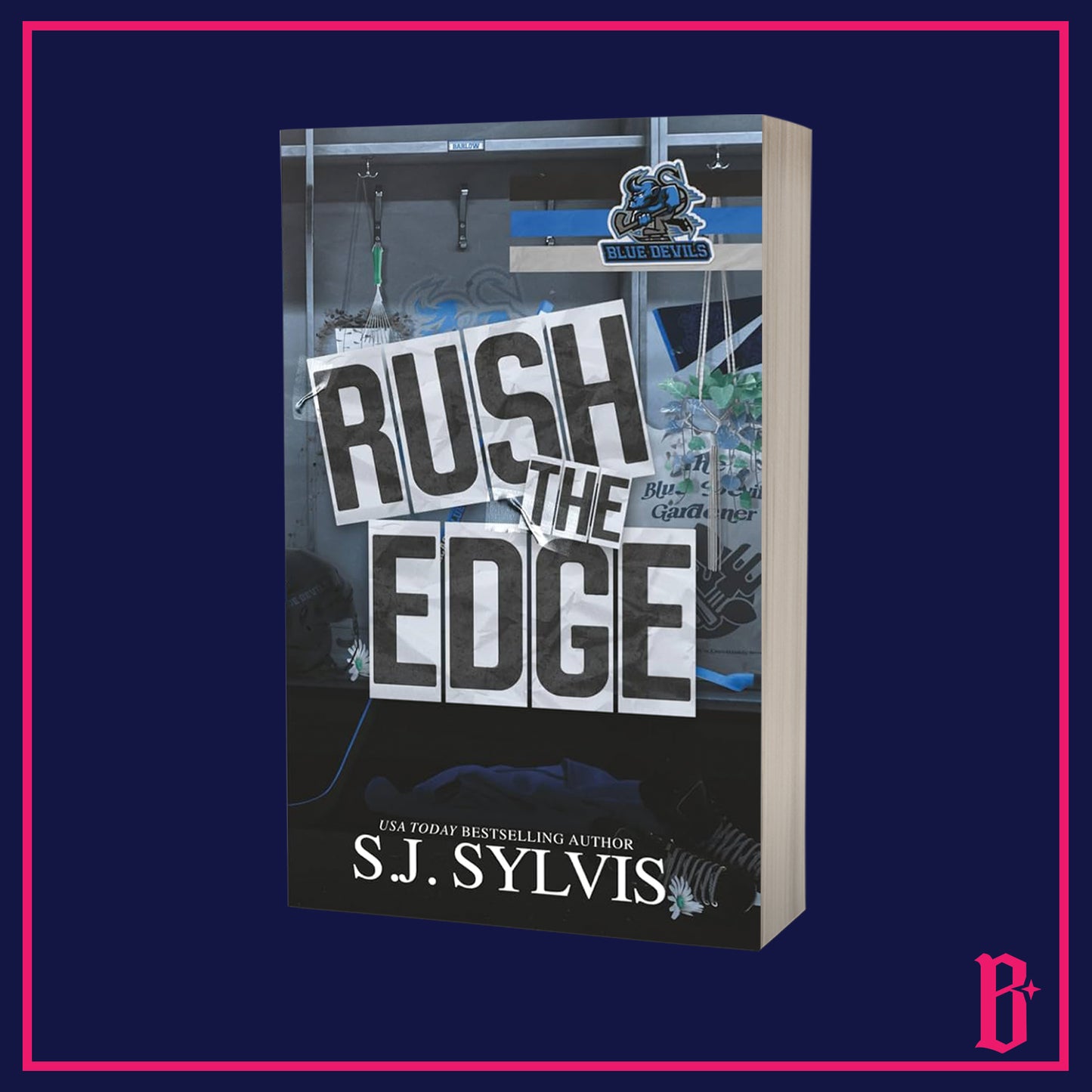 Blue Devils Hockey Series by S.J. Sylvis (Signed Bookplate)