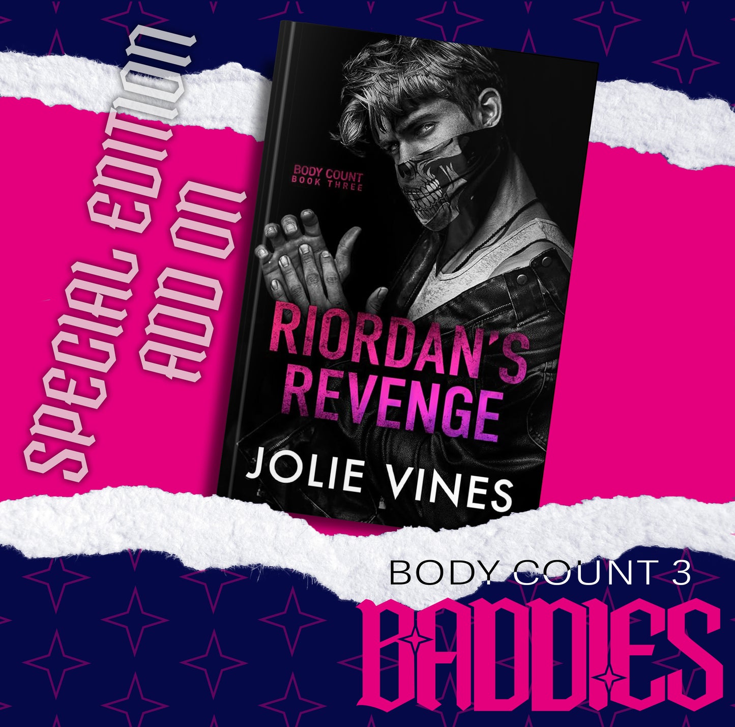 Riordan's Revenge by Jolie Vines (Baddies Edition, Signed) PREORDER