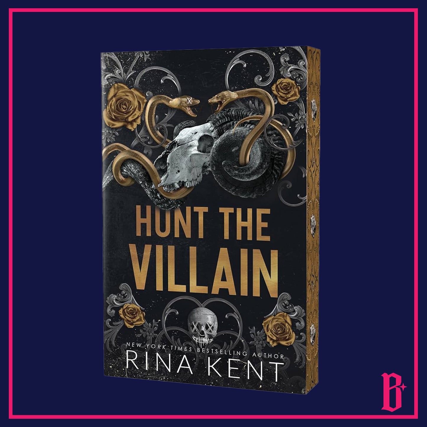 Hunt the Villain by Rina Kent (Deluxe Edition, Foiled Bookplate) PREORDER