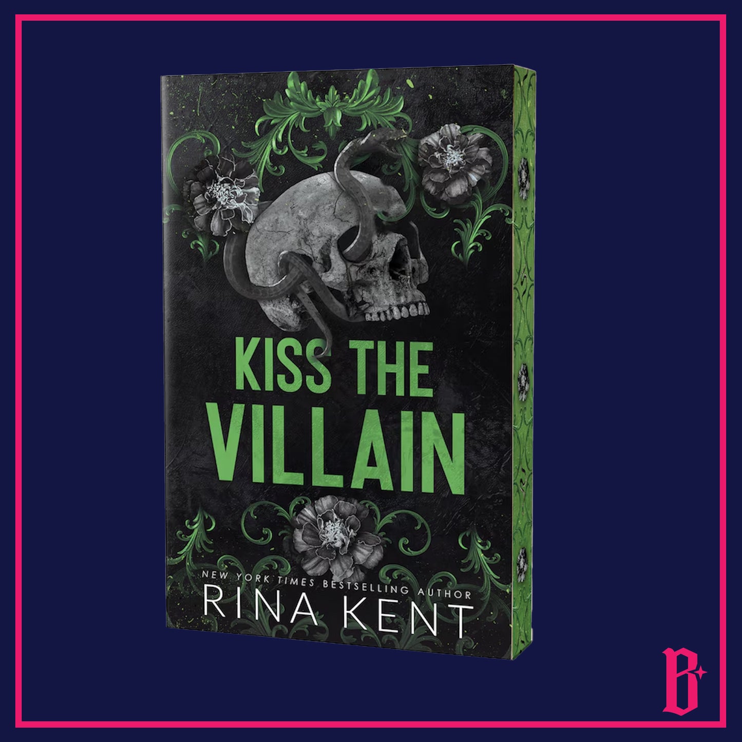 Kiss the Villain by Rina Kent (Deluxe Edition + Foiled Bookplate)