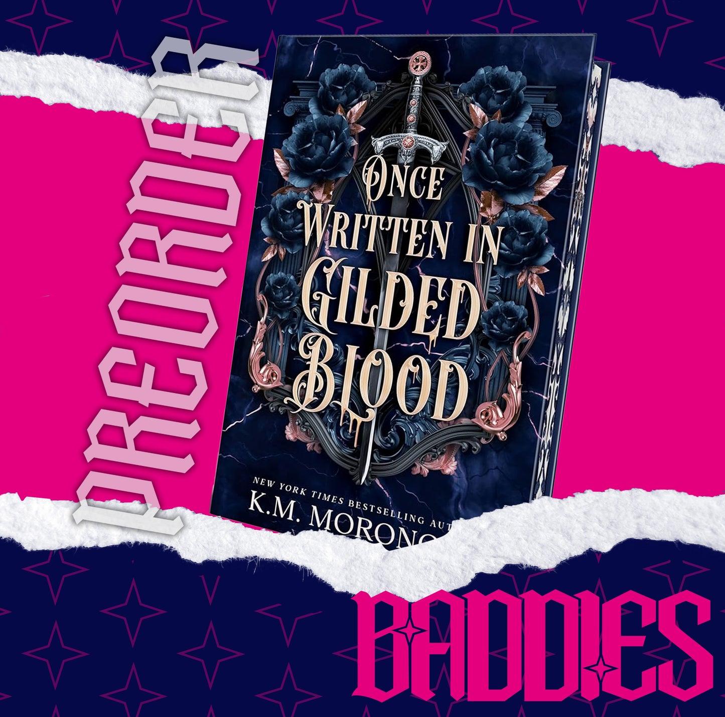 Once Written in Gilded Blood by K.M. Moronova (Deluxe Edition) PREORDER