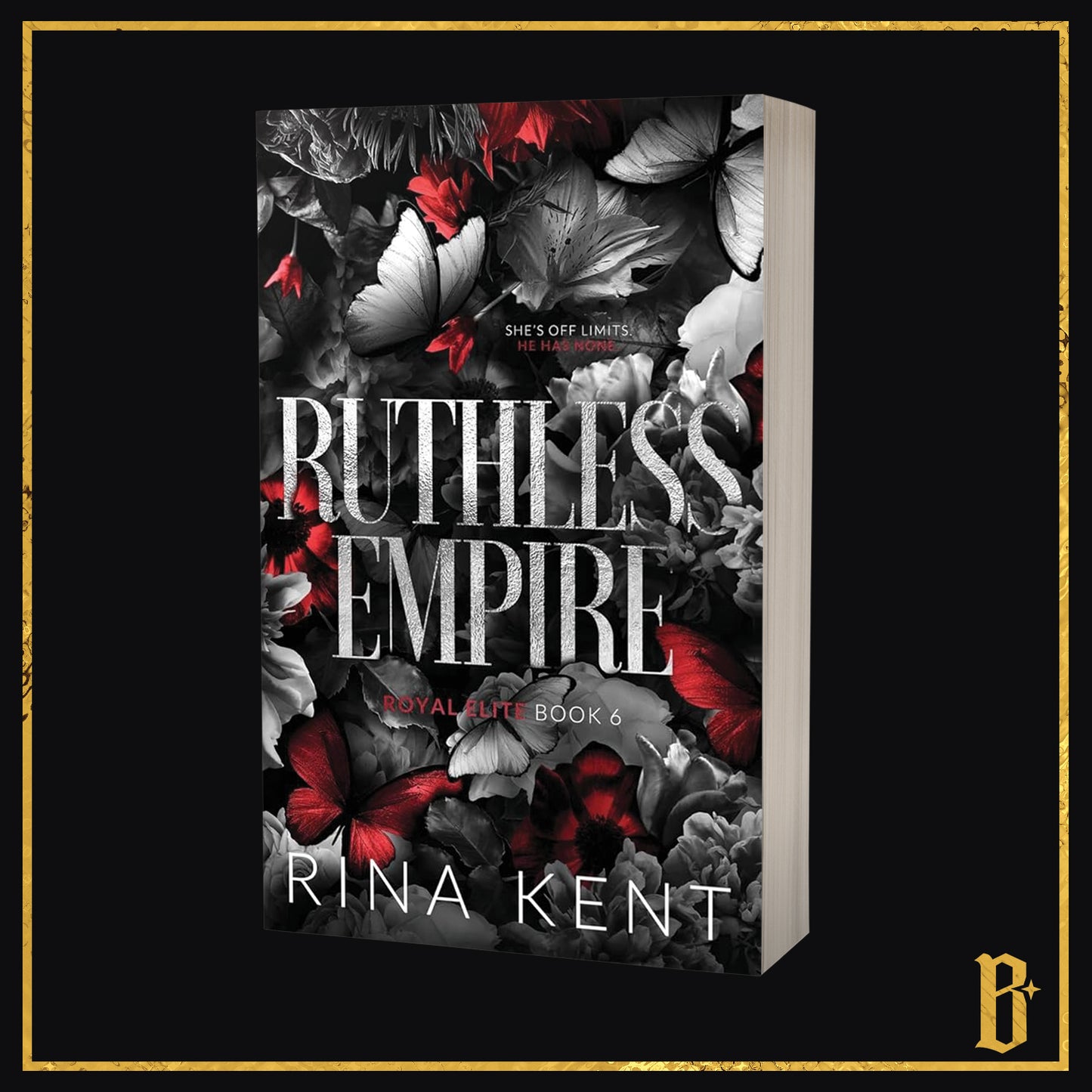 Ruthless Empire by Rina Kent (OOP Discreet and New Discreet Editions, Foiled Bookplates)