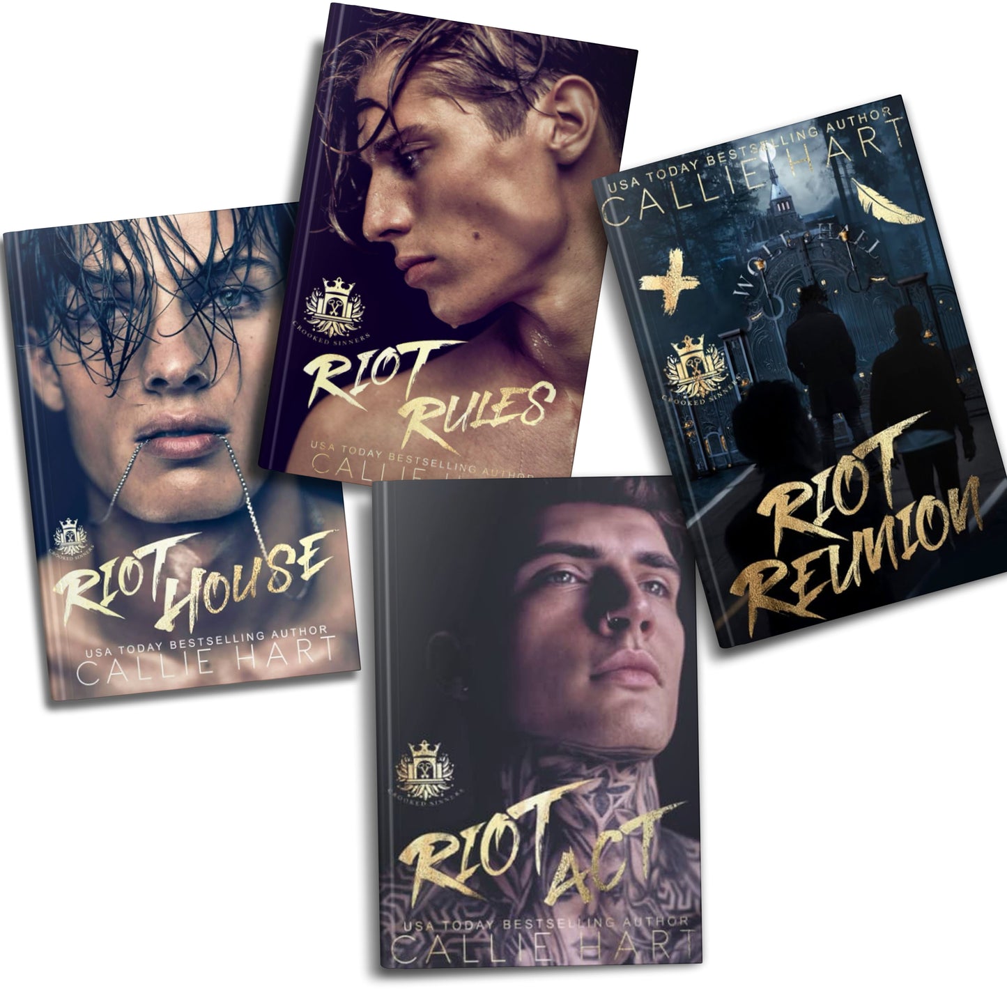 Crooked Sinners Series by Callie Hart (Imperfect Model Editions)