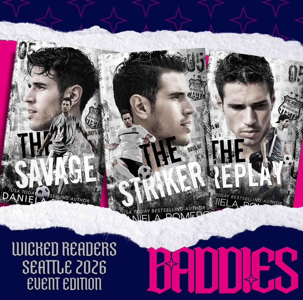 Boys of Richland Series--Baddies Event-Exclusive Edition PREORDER