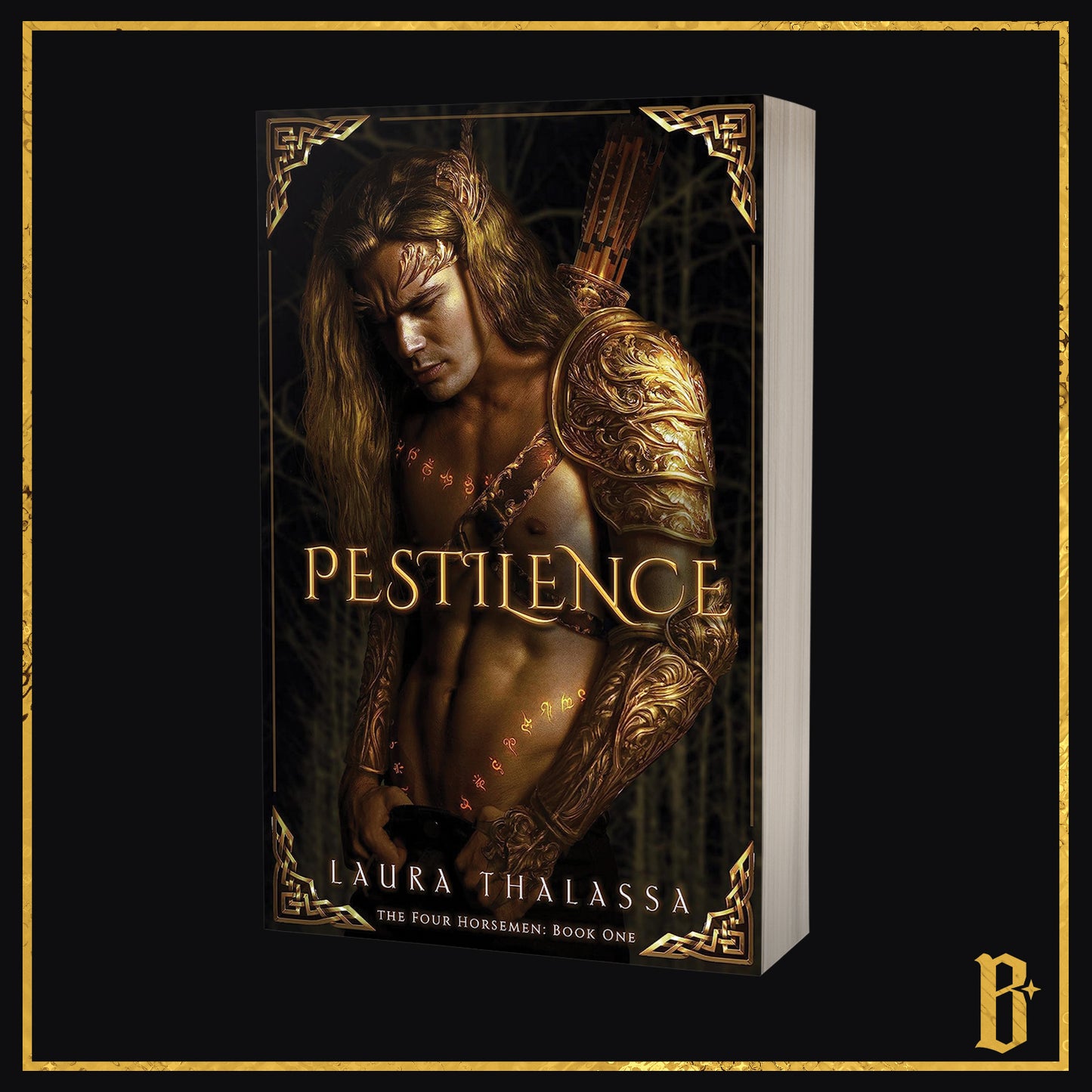 Pestilence by Laura Thalassa (Signed Unattached Bookplate) OOP