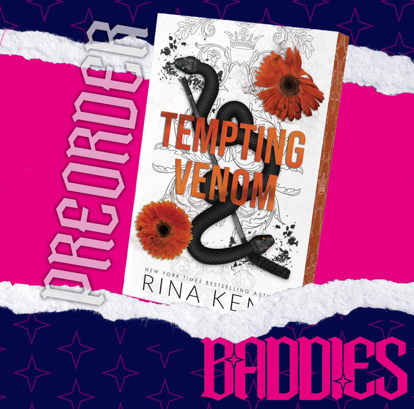 Tempting Venom by Rina Kent (Deluxe Edition, Signed) PREORDER