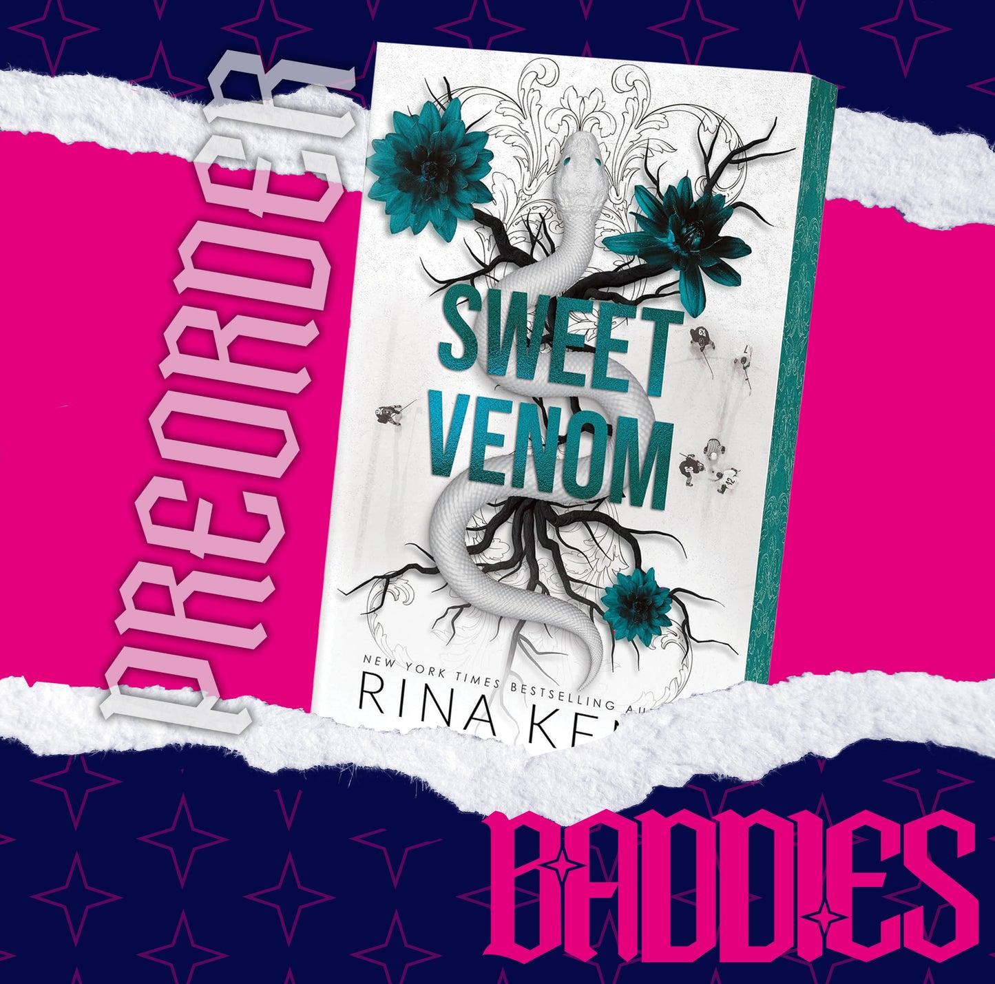 Sweet Venom by Rina Kent (Deluxe Edition,Foiled Bookplate) PREORDER
