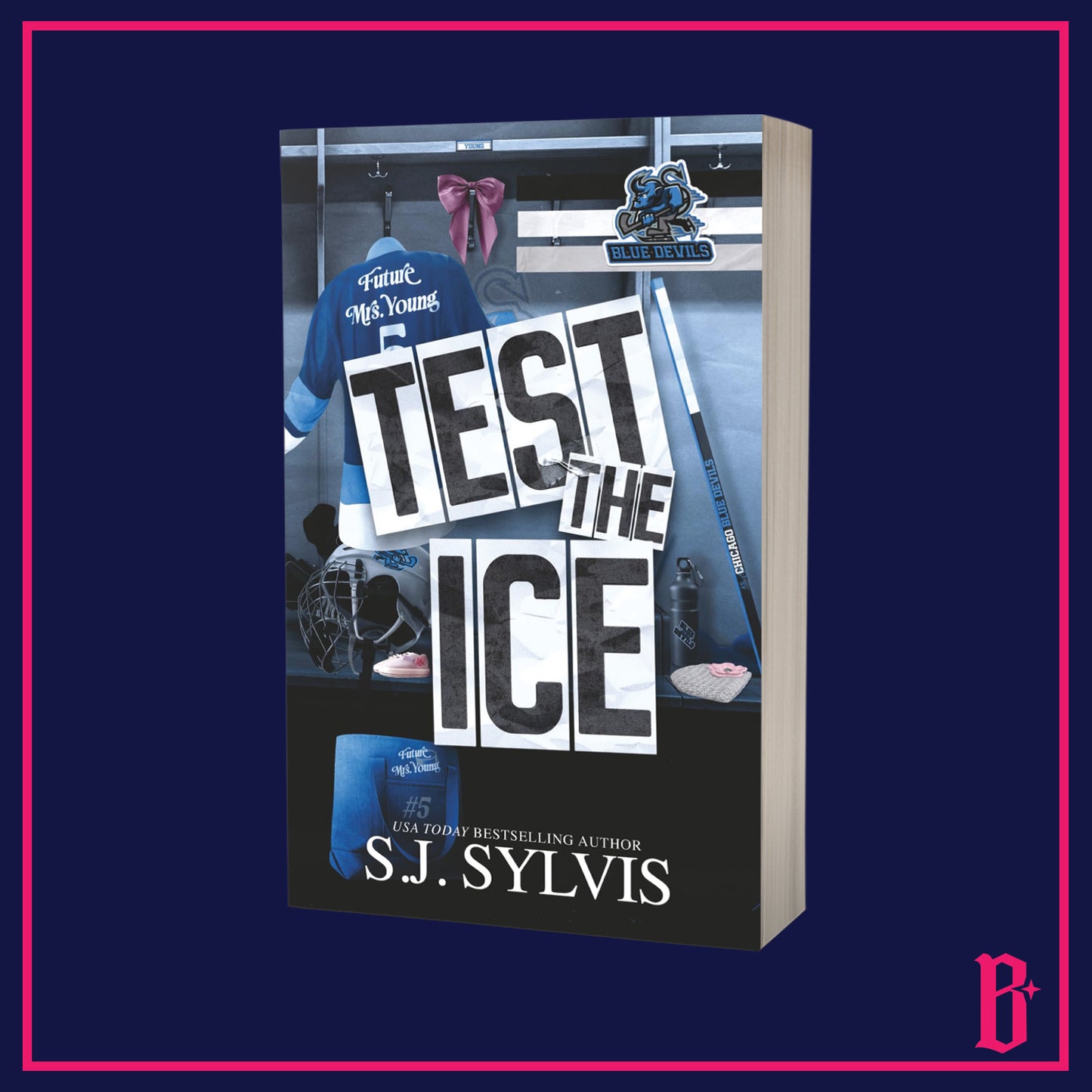 Blue Devils Hockey Series by S.J. Sylvis (Signed Bookplate)