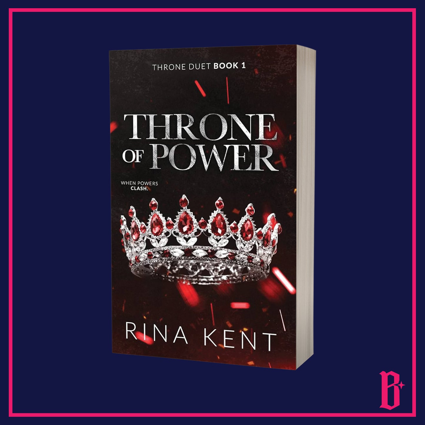 Throne Duet by Rina Kent (Discreet Edition, Foiled Bookplate)