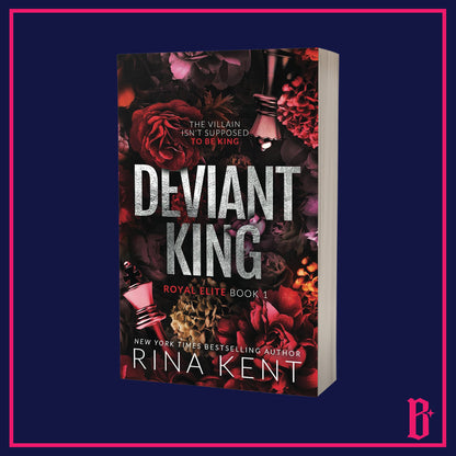 Deviant King by Rina Kent (OOP Discreet and New Discreet Editions, Foiled Bookplate)