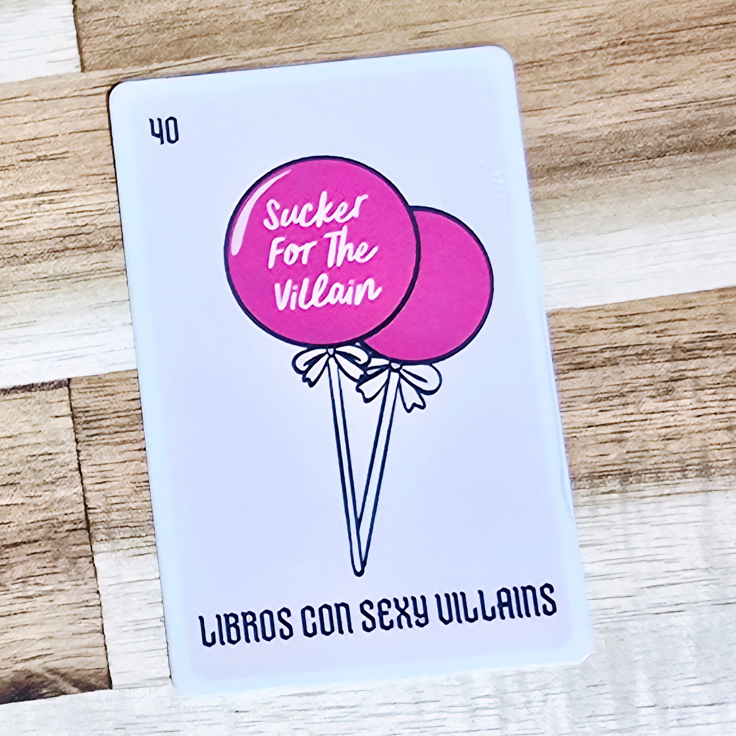 Loteria Book Lover Stickers