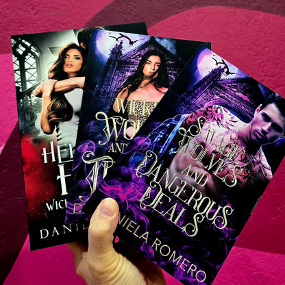 Hellbound Hearts Series by Daniela Romero (Signed)