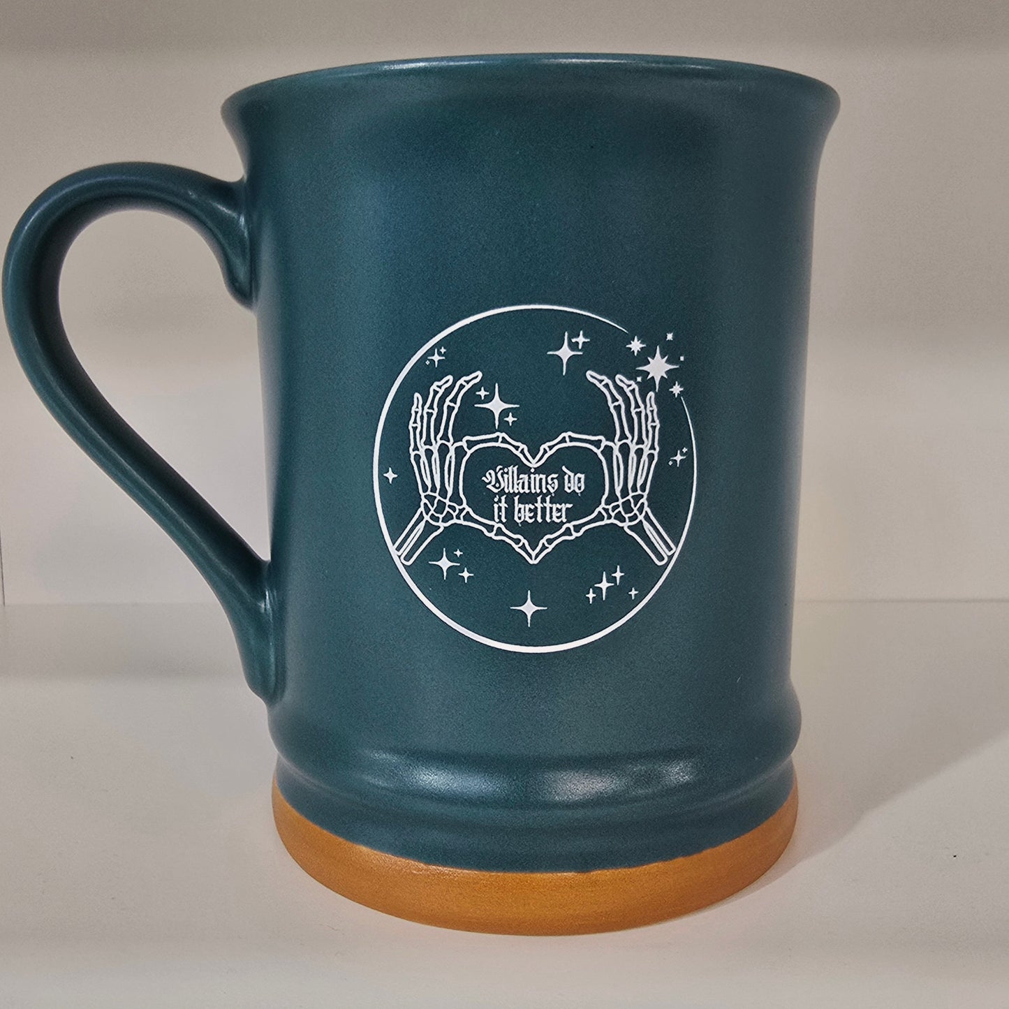 Villains Do It Better - 14 oz. Matte Teal Mug