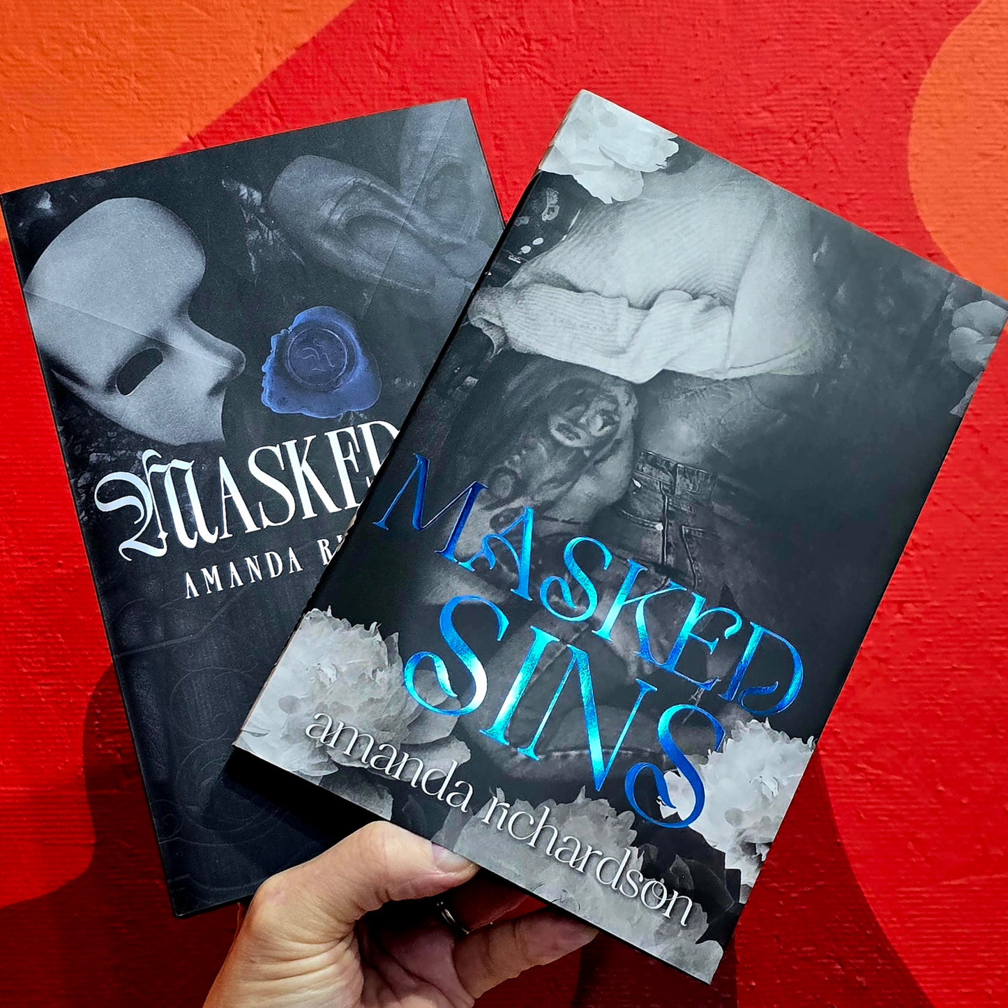 Masked Sins by Amanda Richardson (Baddies Edition, Signed)