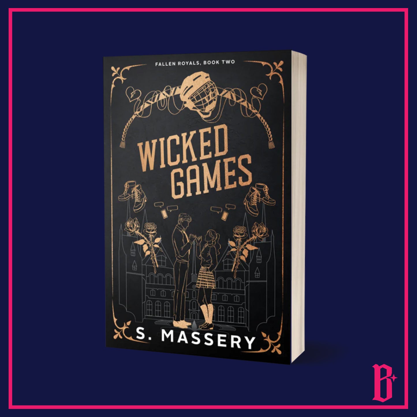 Fallen Royals Series by S. Massery (Signed)