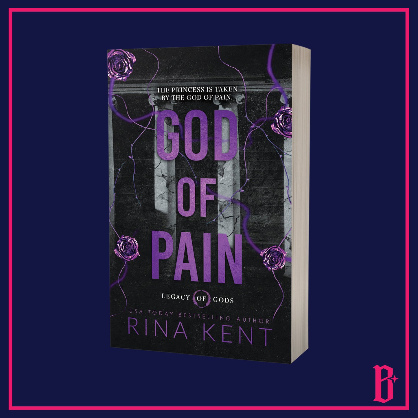 Legacy of Gods Series by Rina Kent (No edges, Foiled Bookplate)