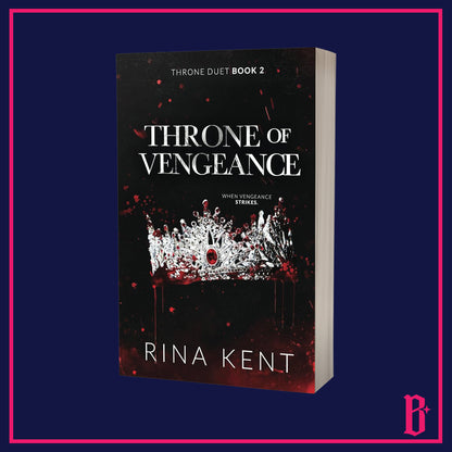 Throne Duet by Rina Kent (Discreet Edition, Foiled Bookplate)