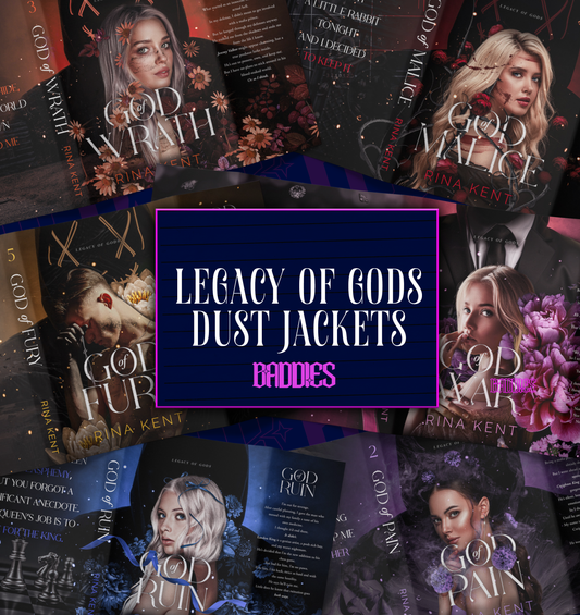 Legacy of Gods Alternate Dust Jackets