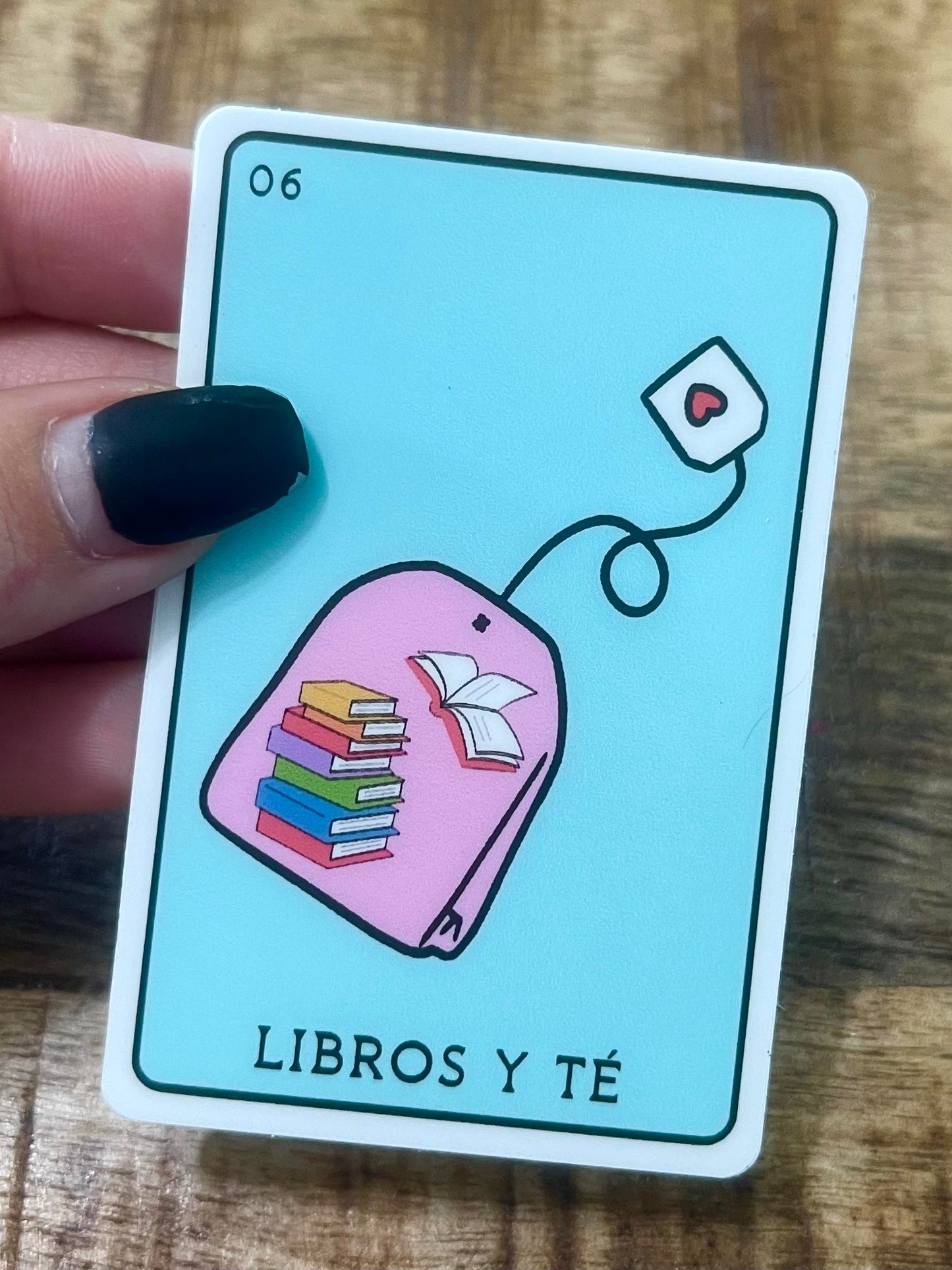 Loteria Book Lover Stickers