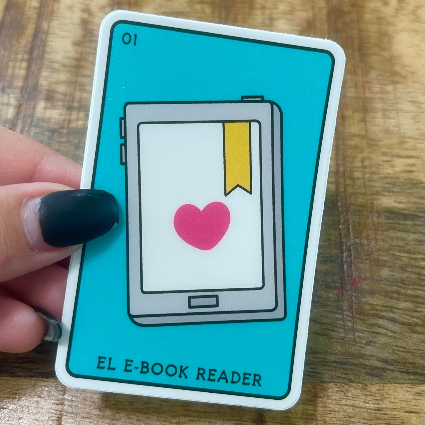 Loteria Book Lover Stickers