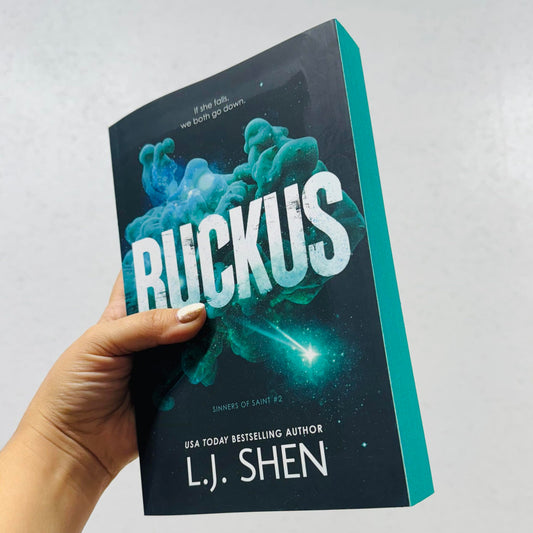 Ruckus by LJ Shen - Bloom Edition with Green Edges