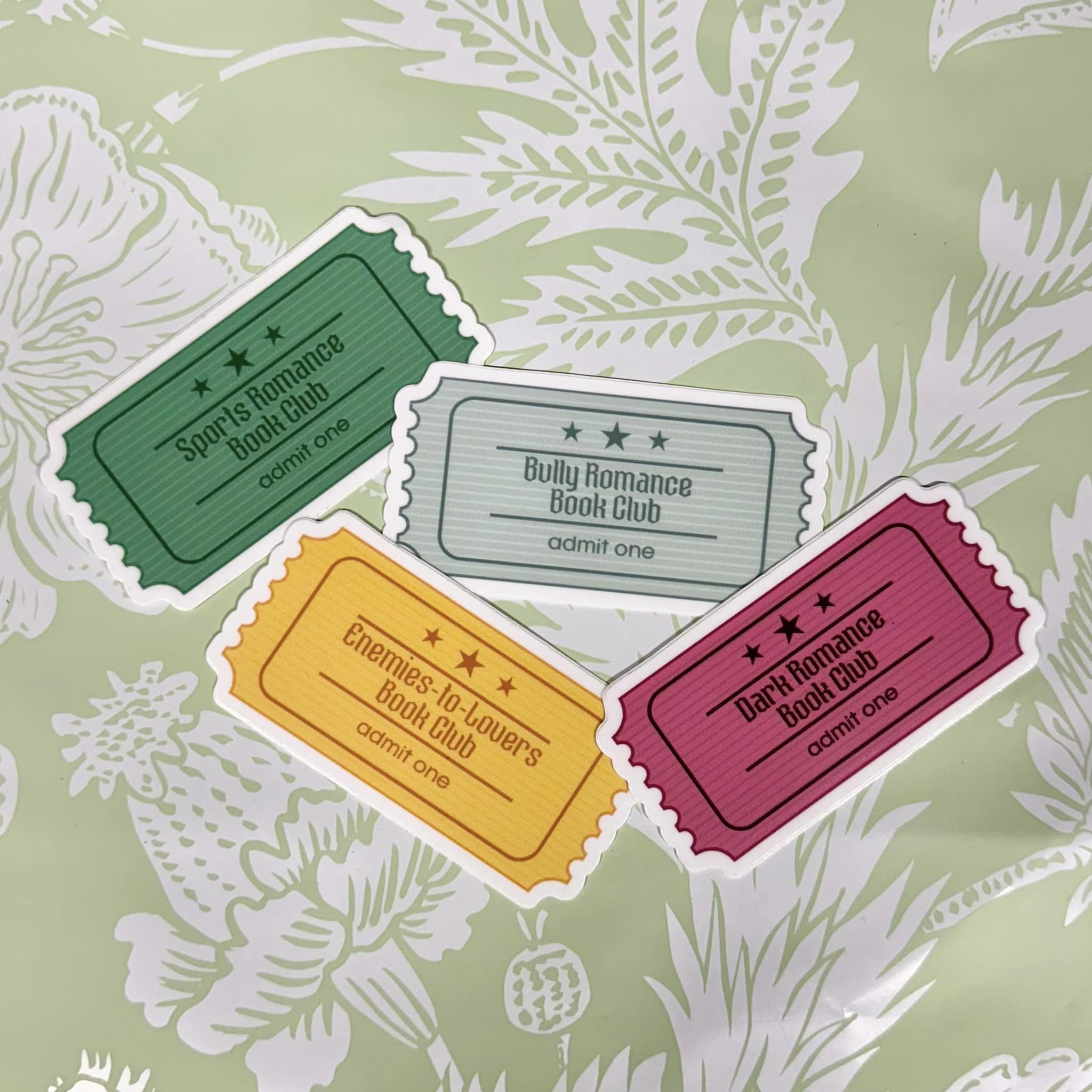 Fun Ticket Sticker Die Cut Ticket Stickers – Baddies