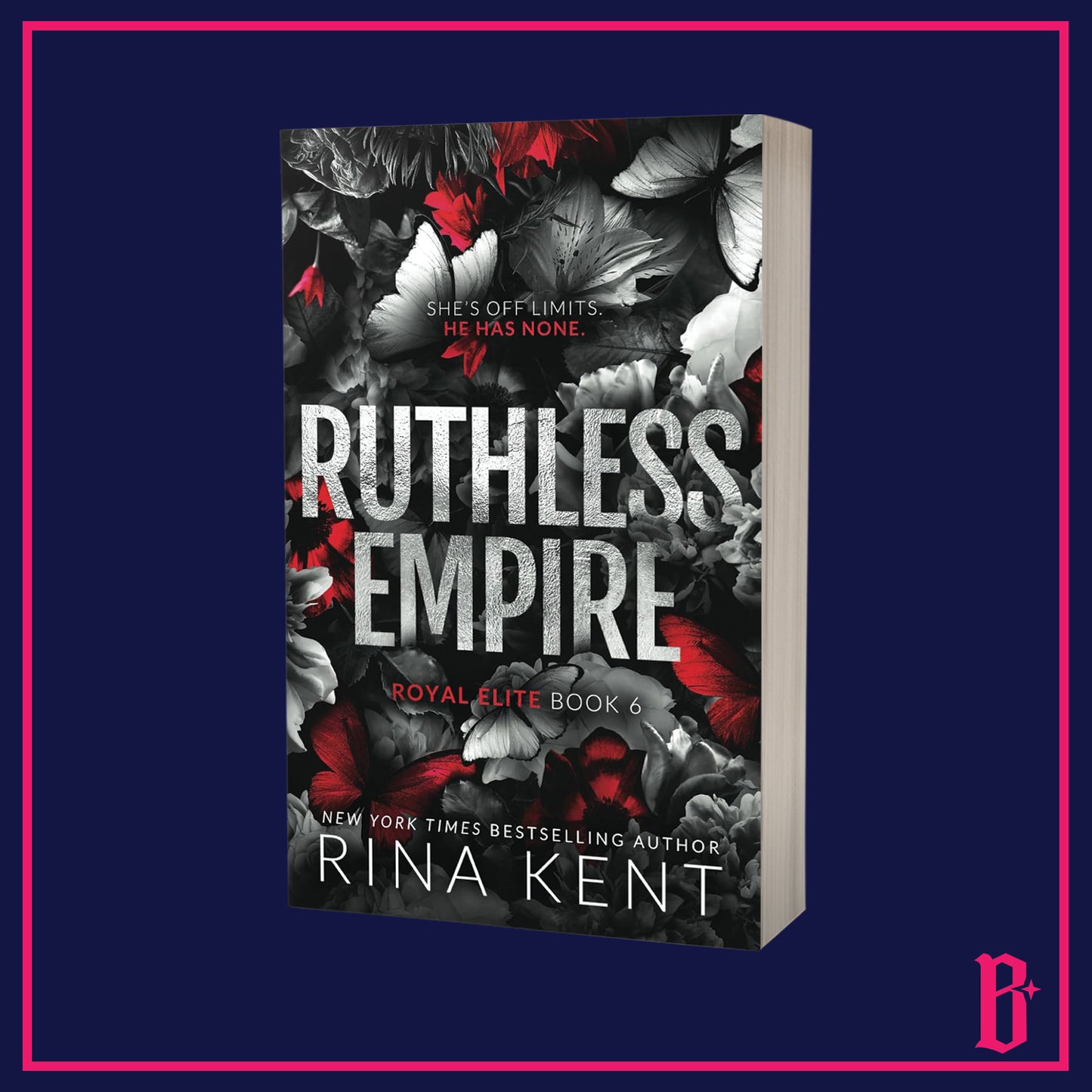 Ruthless Empire by Rina Kent (OOP Discreet and New Discreet Editions, Foiled Bookplates)