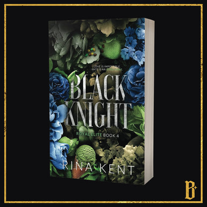 Black Knight by Rina Kent (OOP Discreet and New Discreet Editions, Foiled Bookplate)