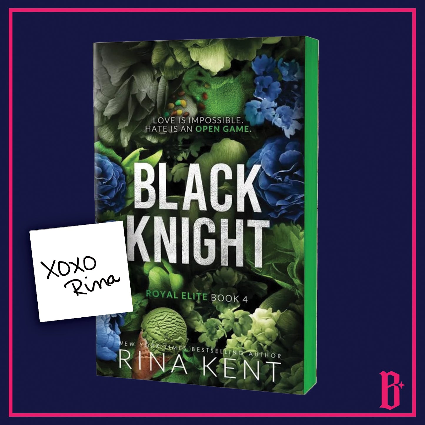 Black Knight by Rina Kent (Deluxe Edition, Signed) PREORDER