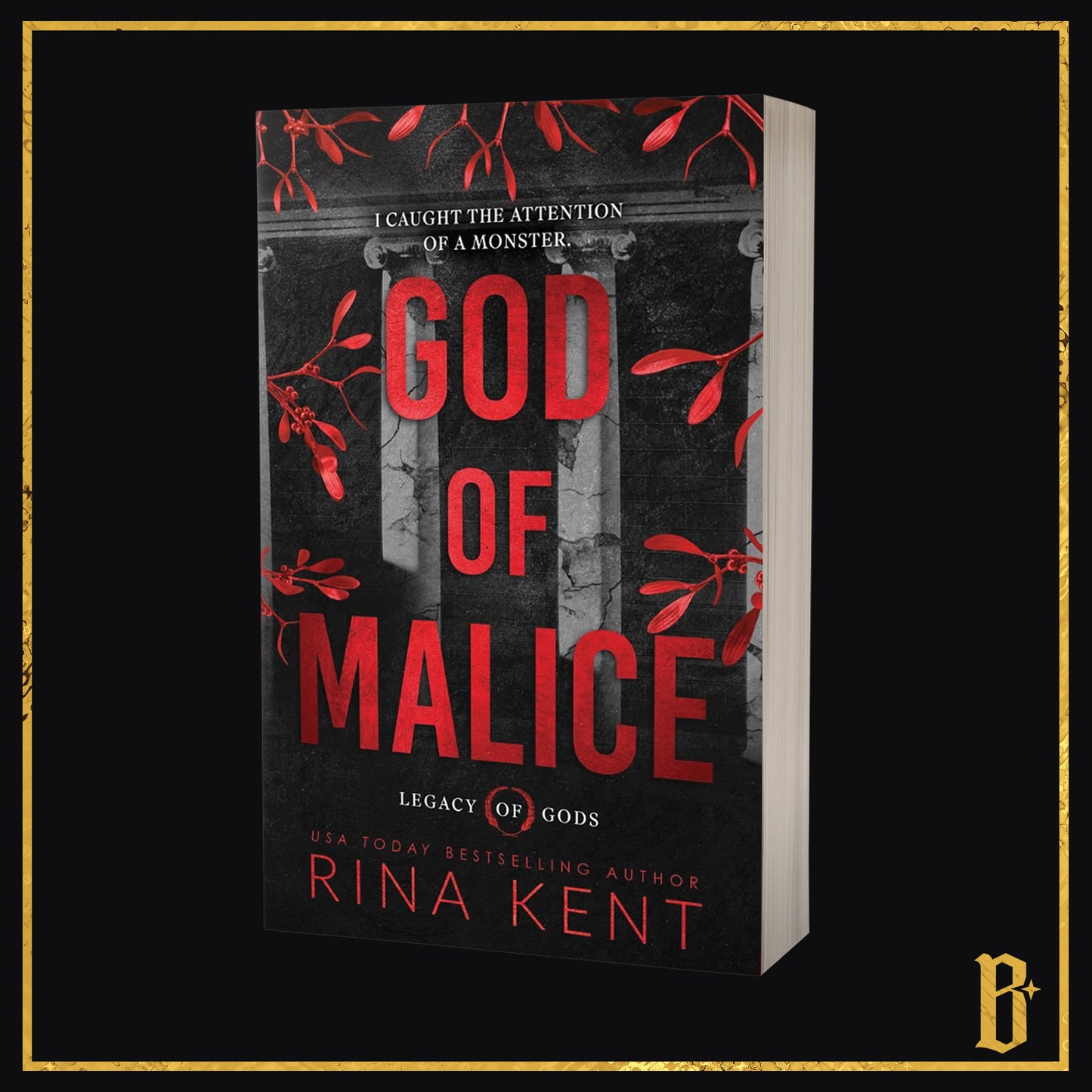 Legacy of Gods Series by Rina Kent (No edges, Foiled Bookplate)
