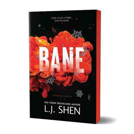 Bane by LJ Shen - Bloom Edition with Orange Edges