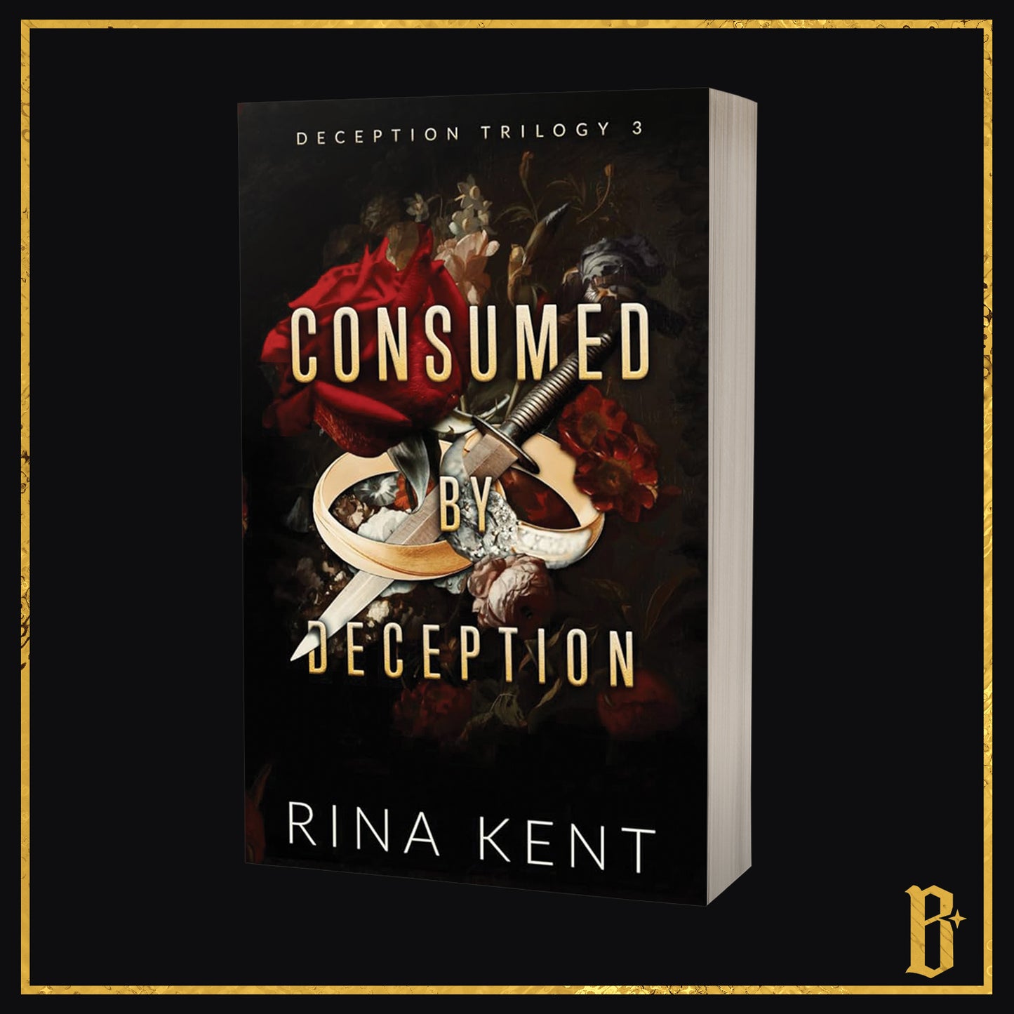 Deception Trilogy by Rina Kent (Foiled Bookplate)