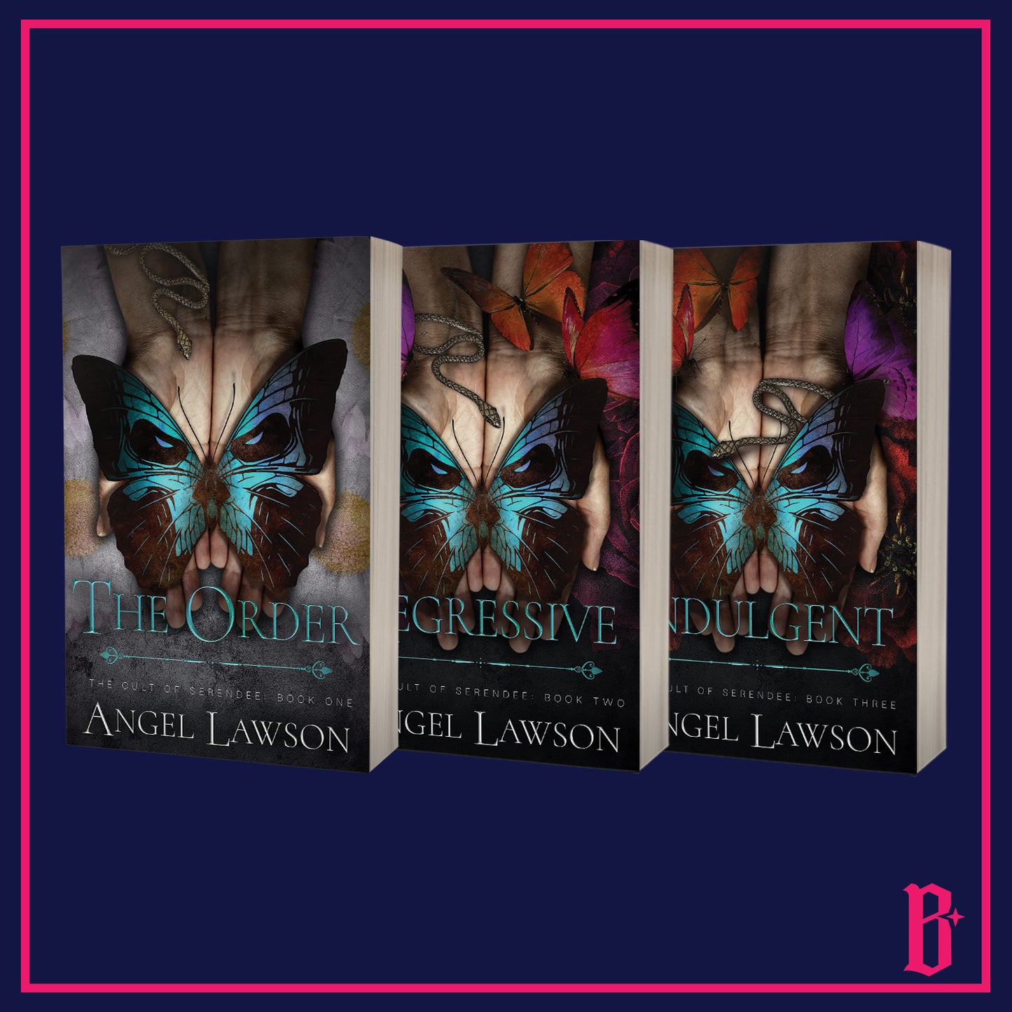 The Cult of Serendee Series by Angel Lawson (bookplate)