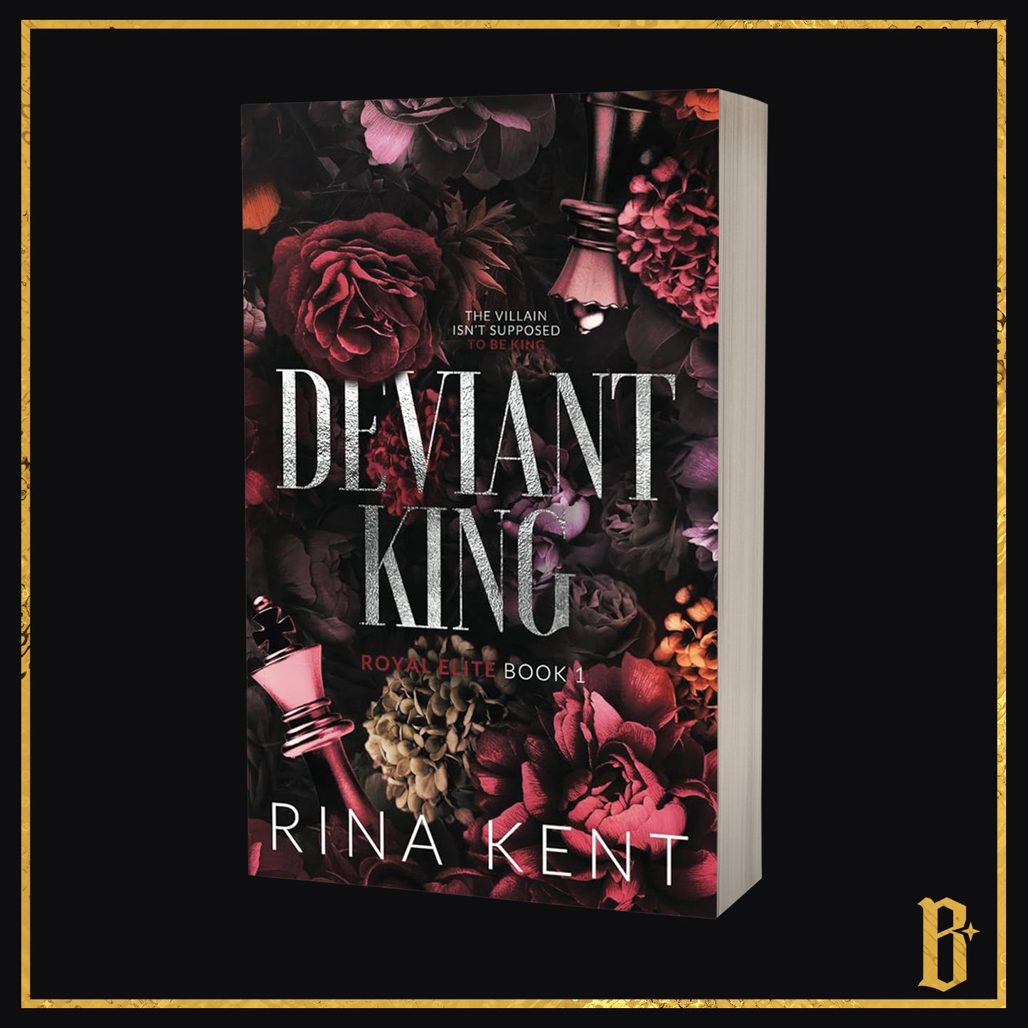 Deviant King by Rina Kent (OOP Discreet and New Discreet Editions, Foiled Bookplate)