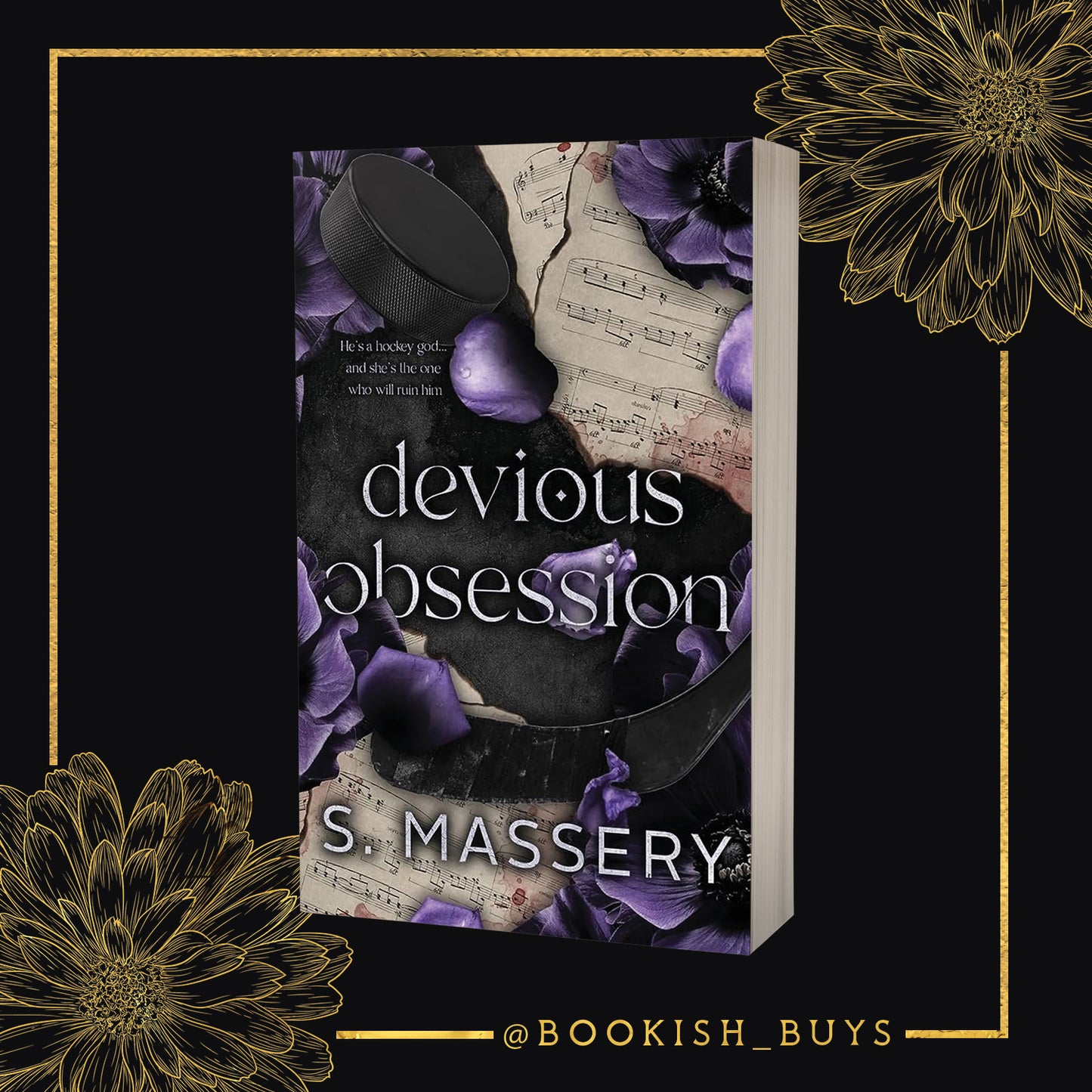 Devious Obsession by  S. Massery - Discreet - Signed