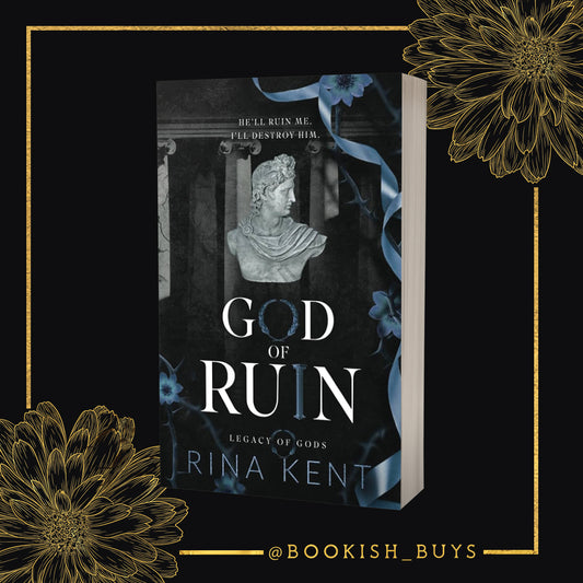 God of Ruin by Rina Kent – Discreet Edition with Signed Bookplate