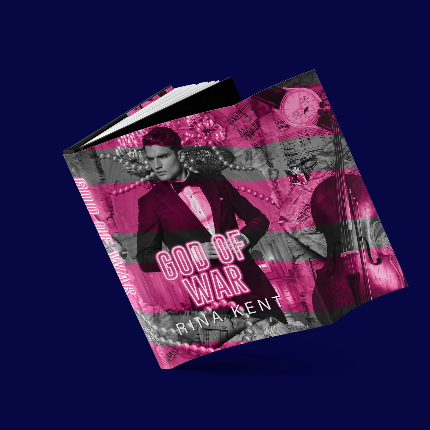 Alternate Dust Jacket for God of War by Rina Kent (Baddies Exclusive Edition Size)