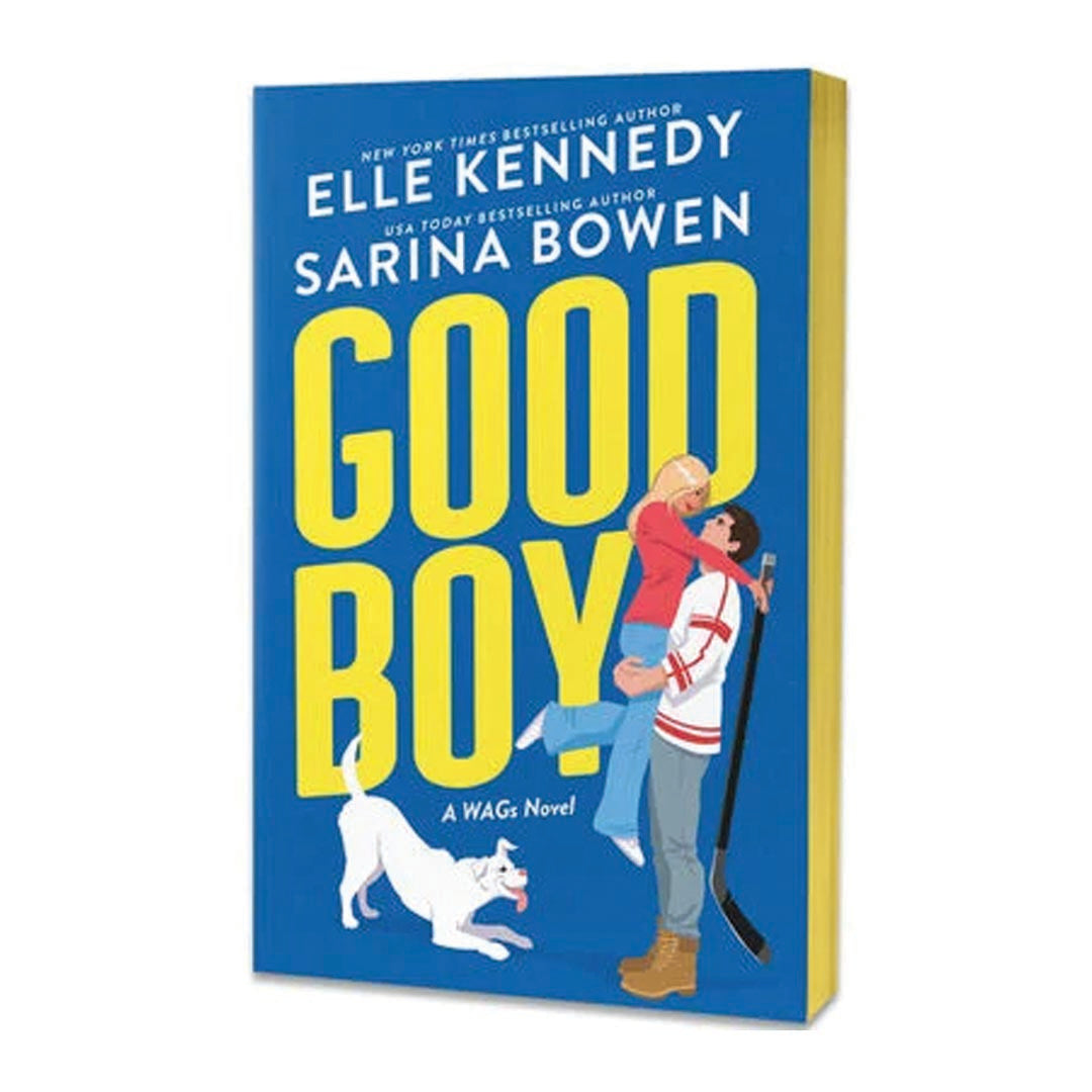 Good Boy by Elle Kennedy & Sarina Bowen - Bloom Edition with Yellow Edges