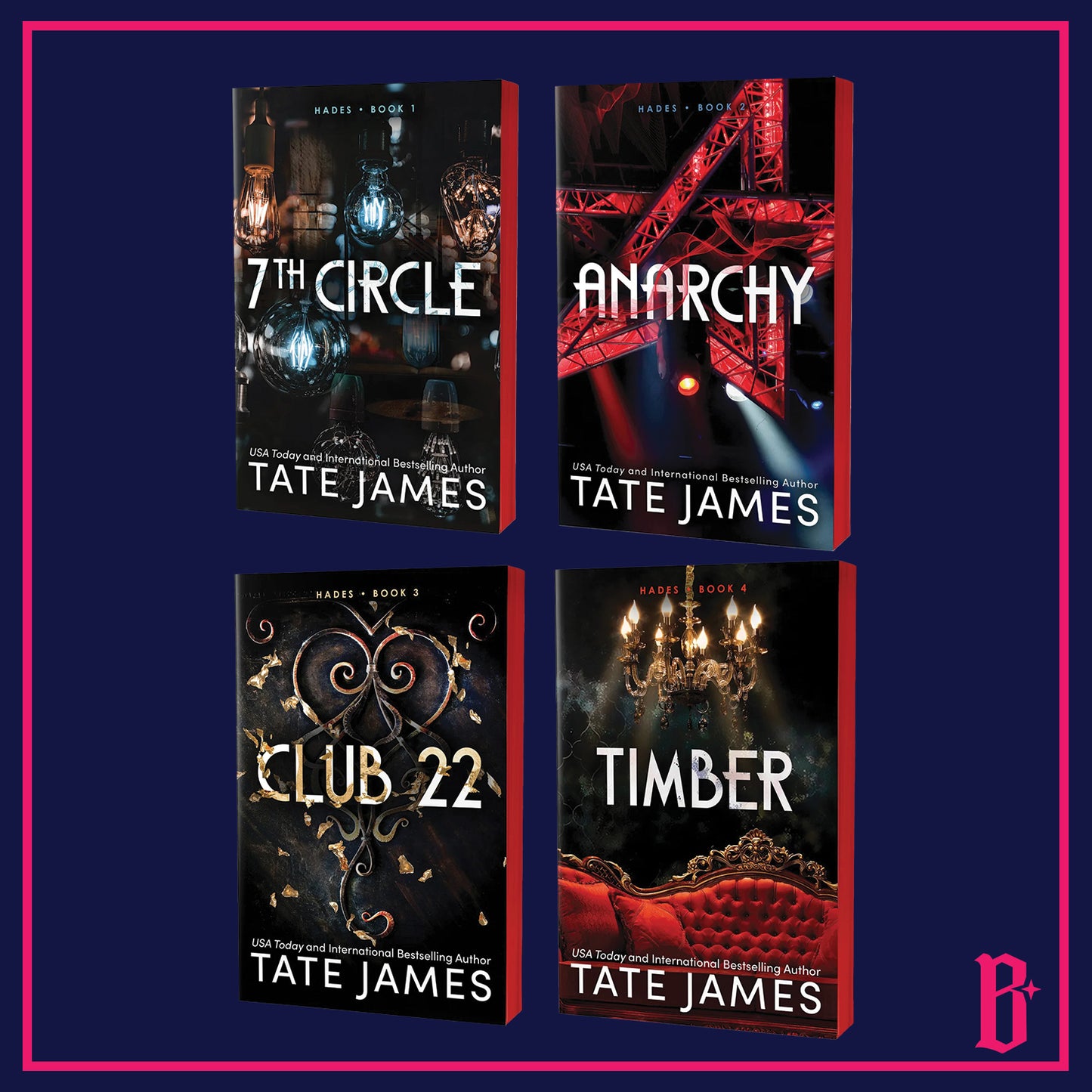 Hades Series by Tate James (Bloom Edition)