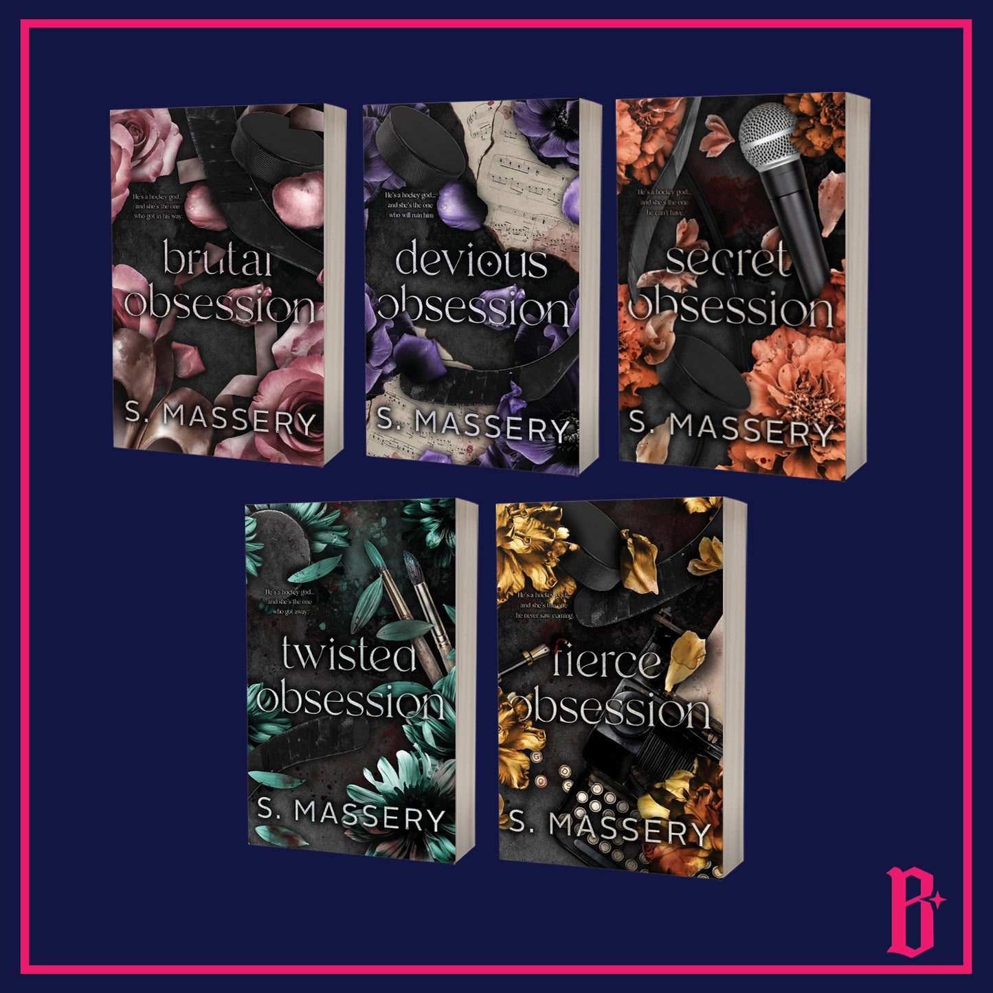 Hockey Gods by  S. Massery (Discreet Edition, Signed)