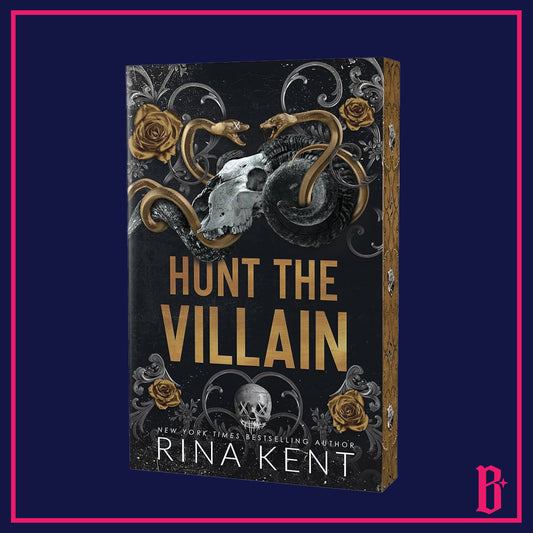 Hunt the Villain by Rina Kent (Deluxe Edition, Foiled Bookplate) PREORDER