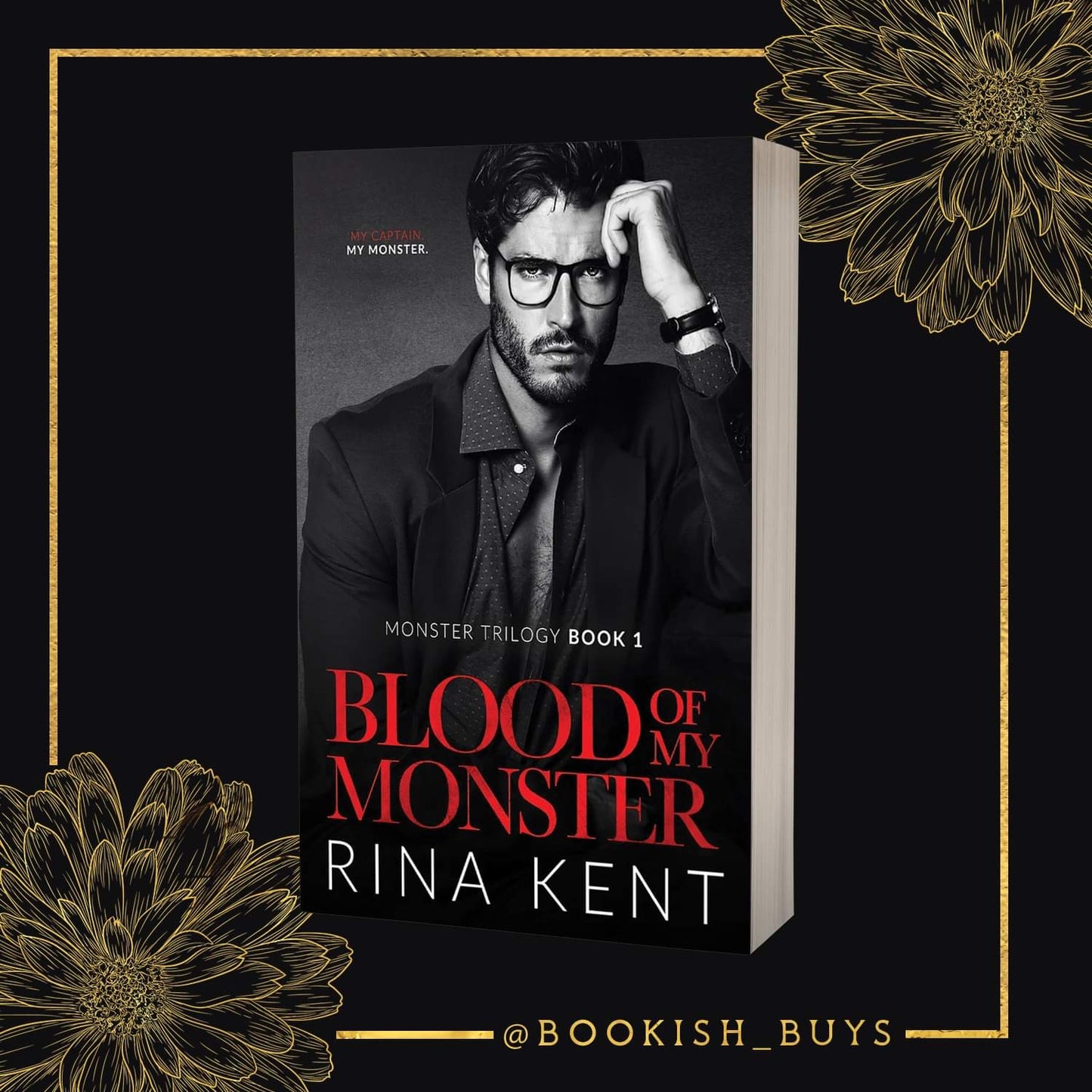 Blood of my Monster by Rina Kent - bookplate