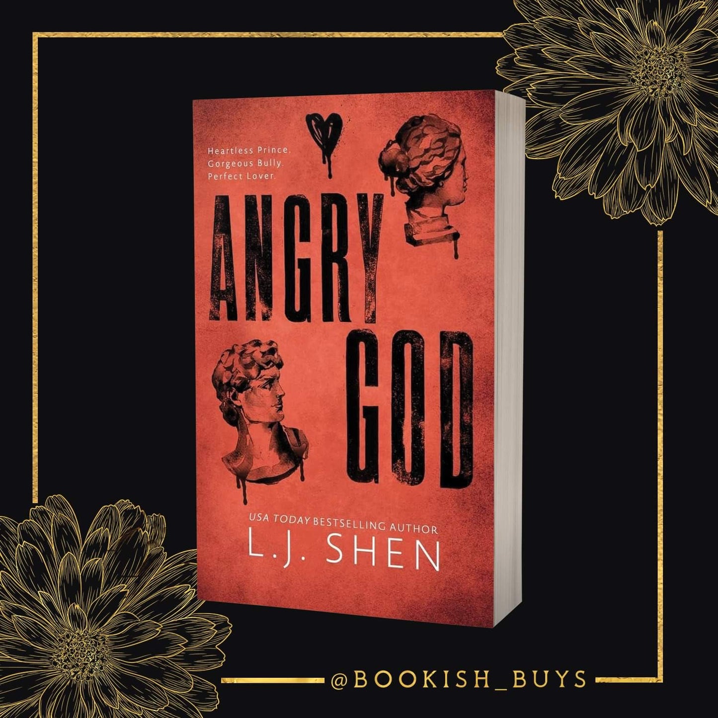 Angry God by L.J. Shen – Discreet OOP Edition (Unsigned)