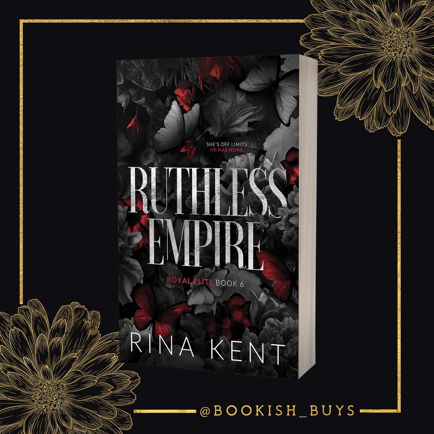 Ruthless Empire by Rina Kent - Discreet Hardback