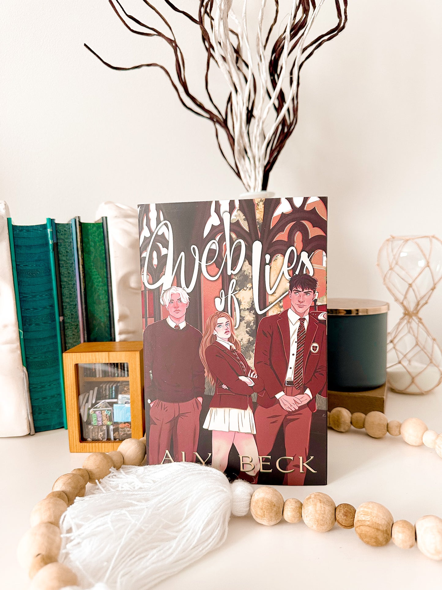 Web of Lies by Aly Beck (Baddies Edition, Signed)