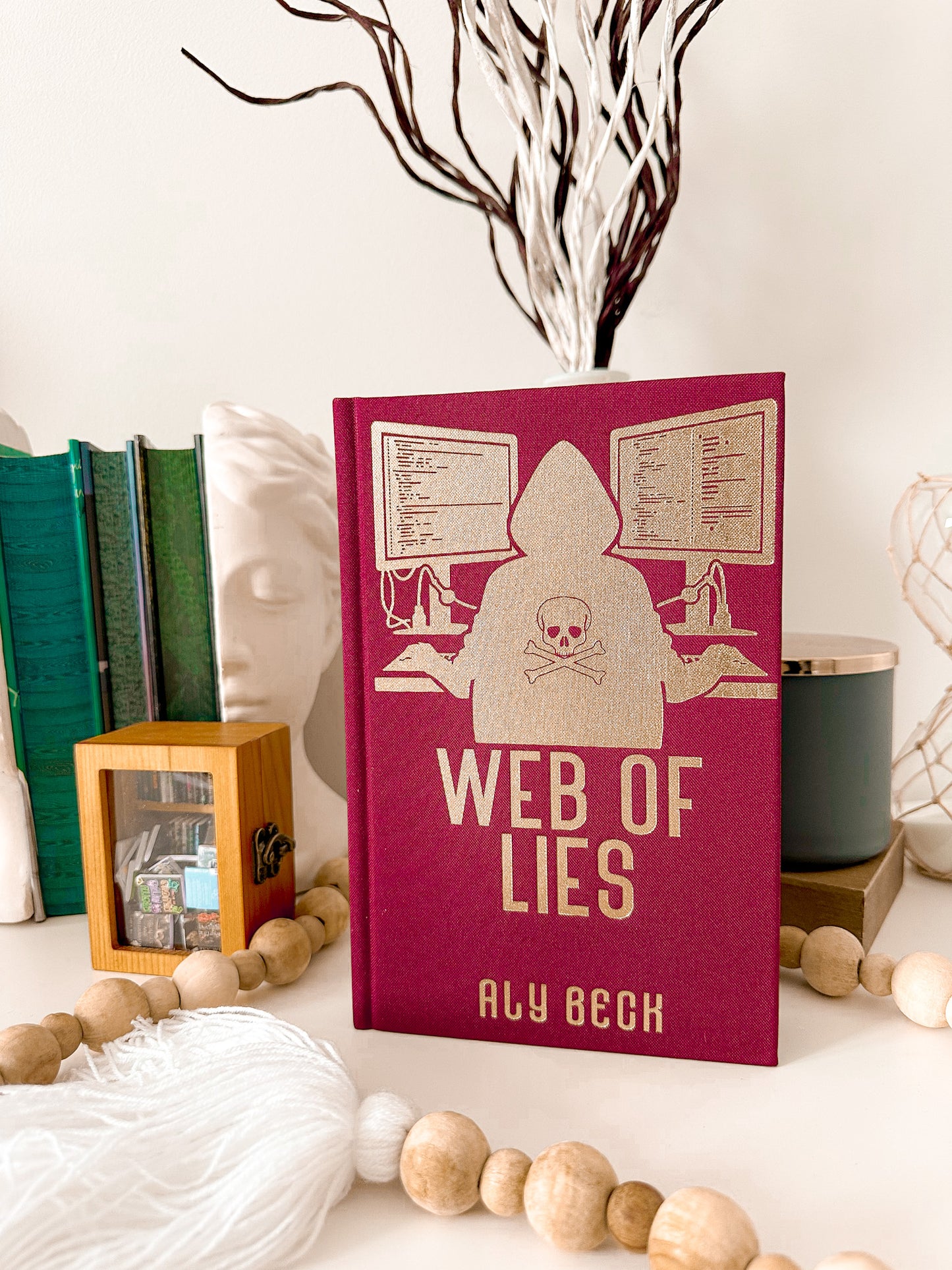 Web of Lies by Aly Beck (Baddies Edition, Signed)