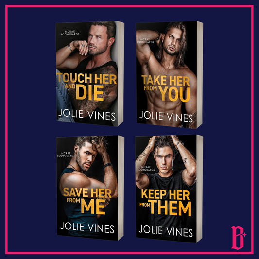 McRae Bodyguards Series by Jolie Vines (Signed)