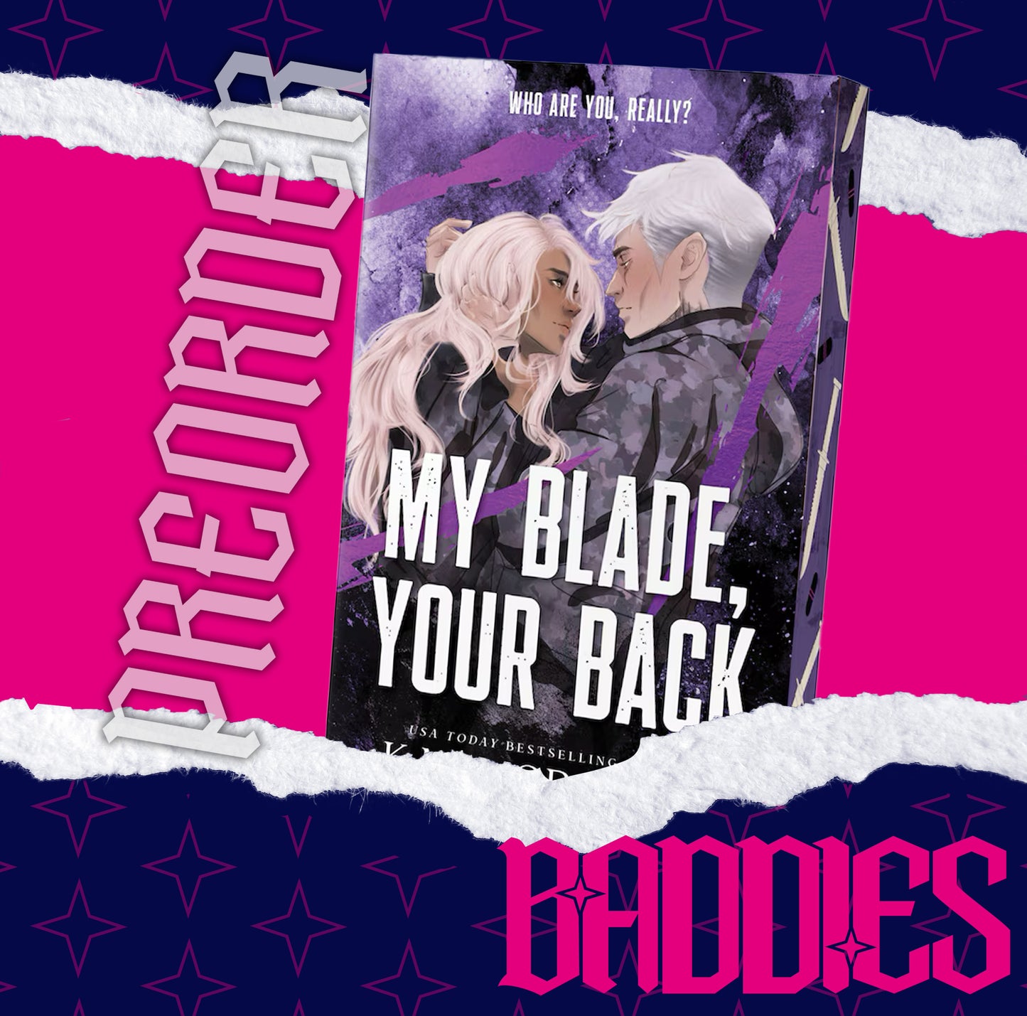 My Blade, Your Back by K.M. Moronova PREORDER